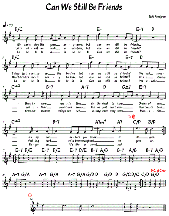 Sheet Music